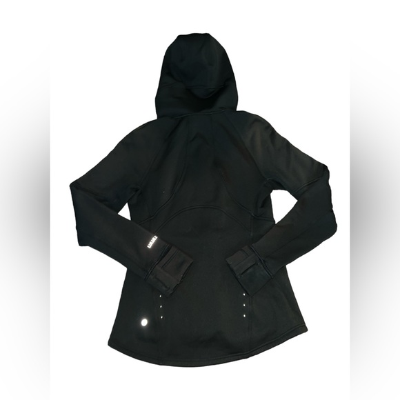 Lululemon fleece lined running jacket women black - Picture 2 of 8